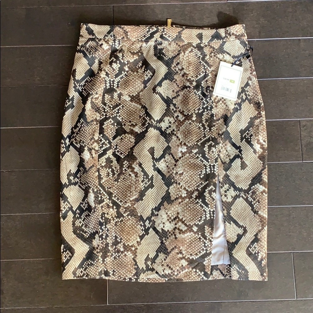 Altuzarra for Target Snakeskin Pencil Skirt